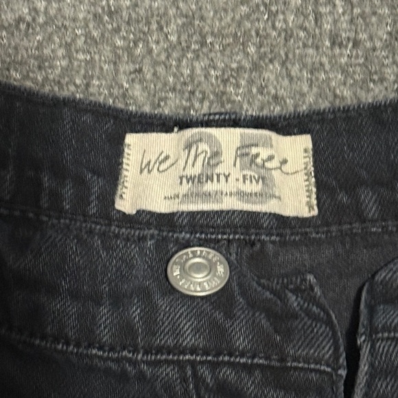 We The Free Black Jean Shorts - Picture 4 of 5
